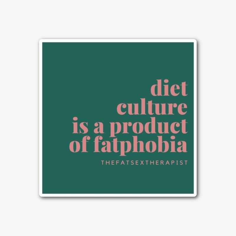 diet culture sticker